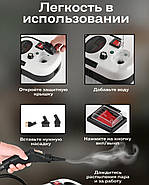 Електричний пароочисник високого тиску з насадками RD-1811 2500Вт 1200мл, фото 6