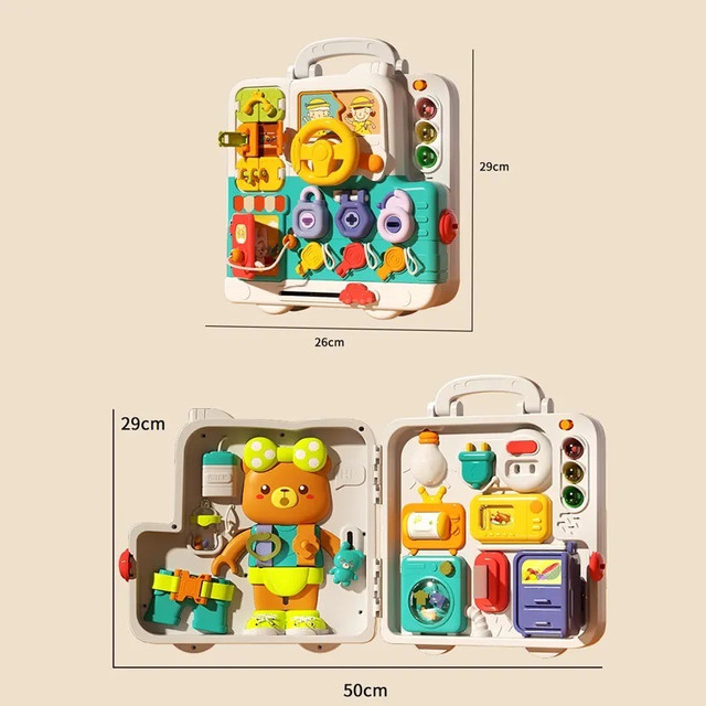 Бізіборд для дитячого розвитку