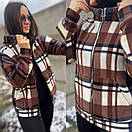 Жіноча тепла кофта на блискавці в спортивному стилі з капюшоном (р. 42-52) 52sv3421, фото 5