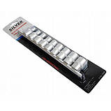 Набір спеціалізованих головок TORX 1/2" E10-24 9 ШТ. НА СТРІЧЦІ Silver S10630, фото 4
