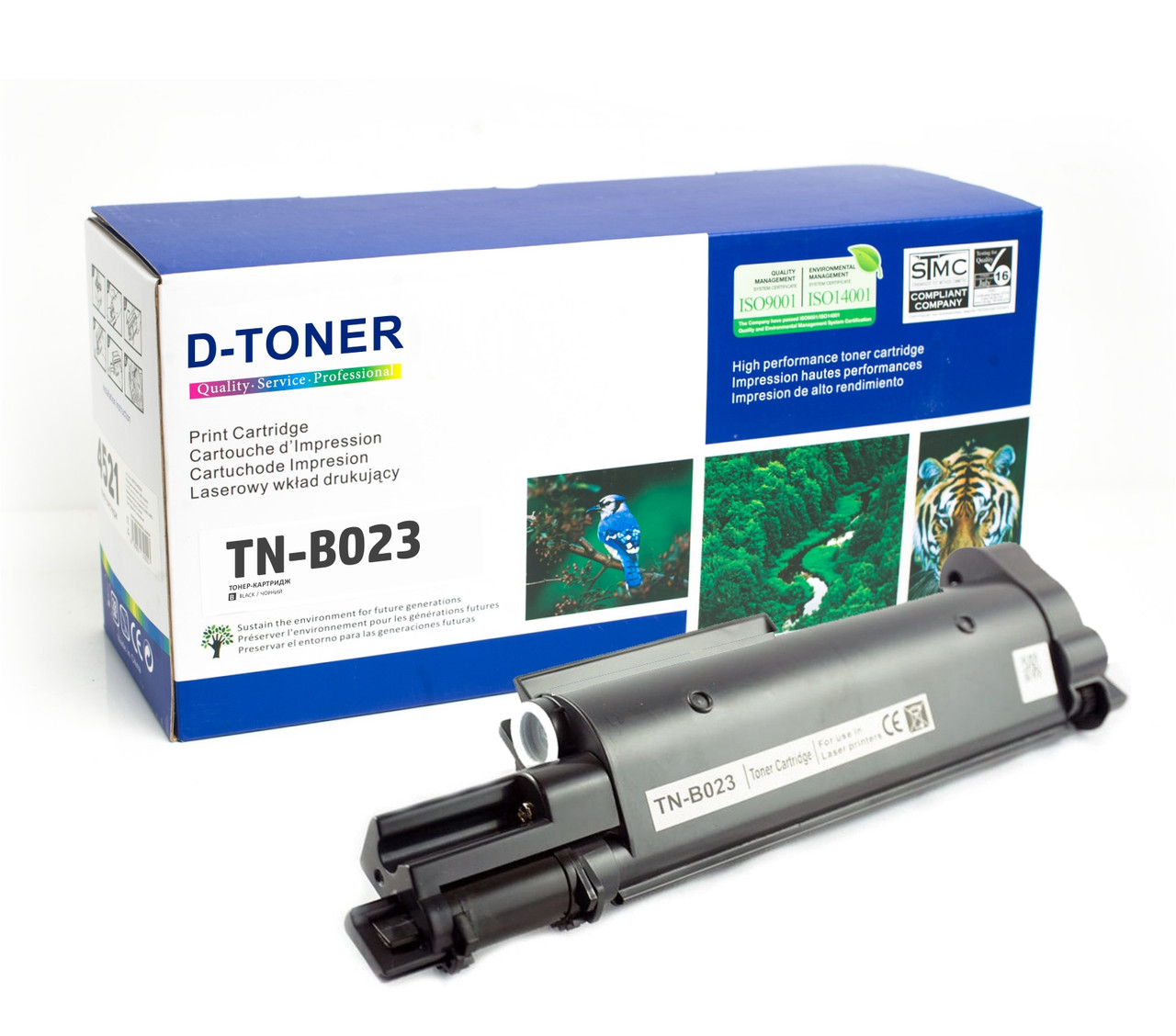 Сумісний картридж Brother DCP-B7500D Toner Black, 2000 стор., D-TONER