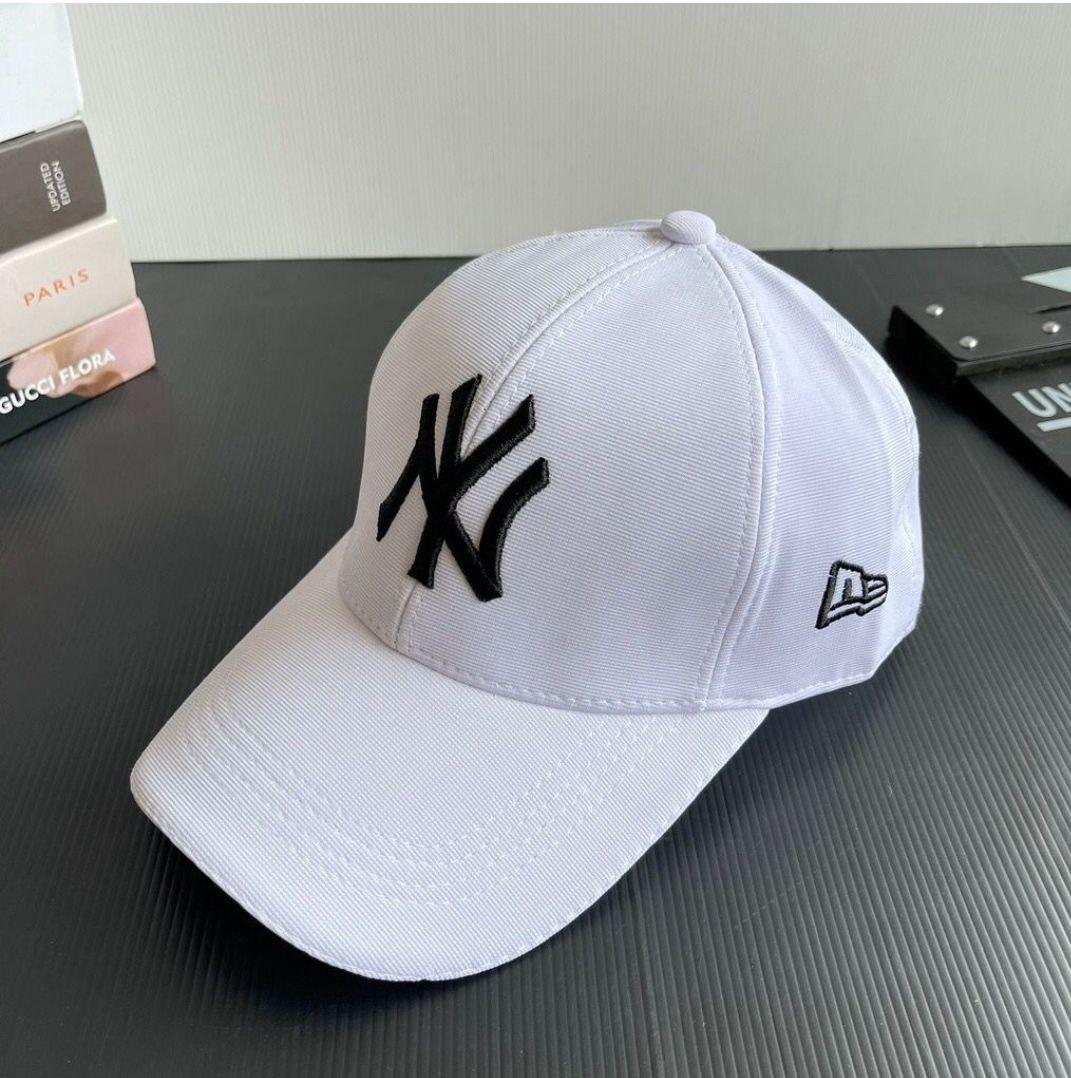 Кепка New York Yankees. Біла з чорним, фото 1