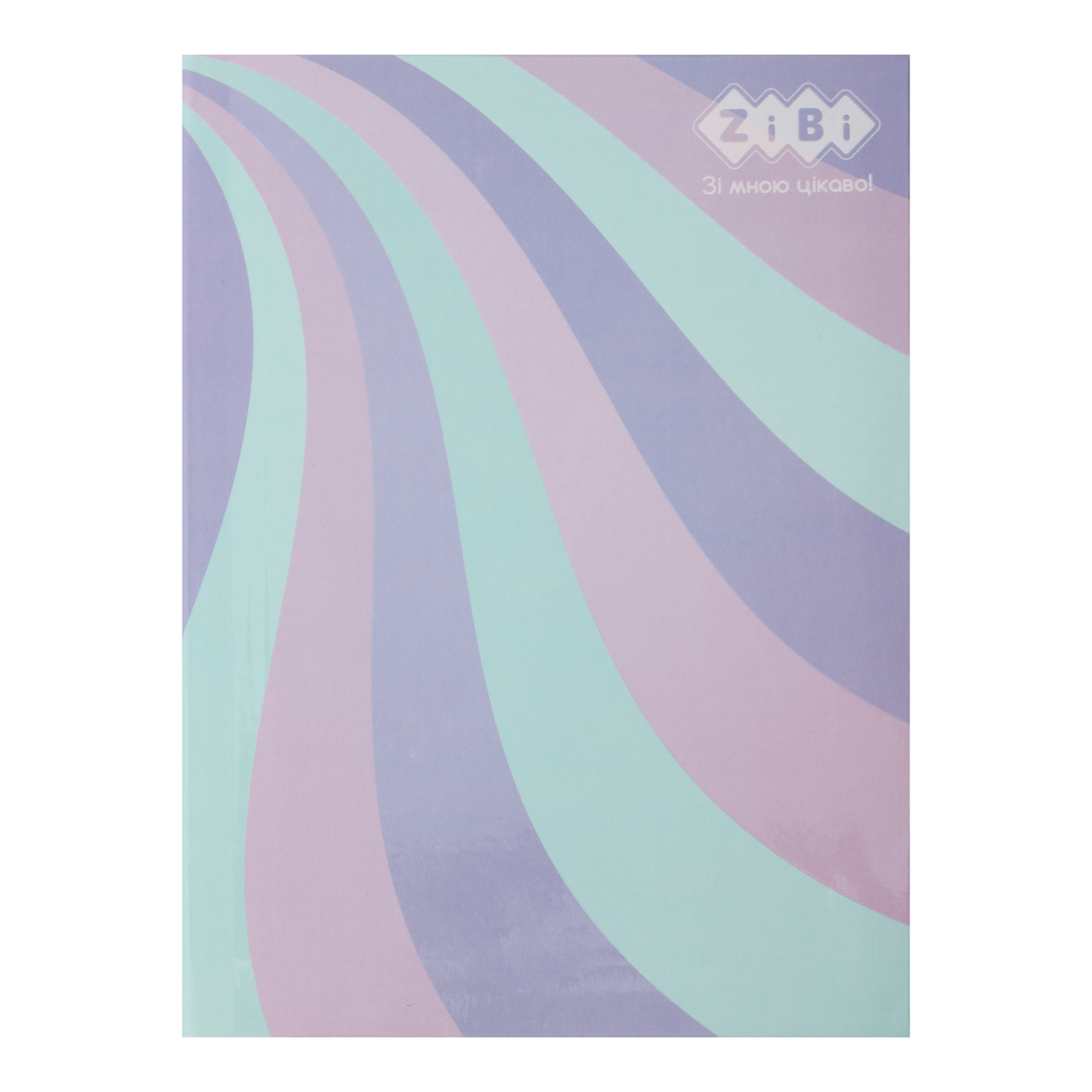 Блокнот А5 64арк ZB.12767-14 PATTERN кліт., ітгр. обкл., мат. лам.+Уфлак, KIDS Line, блакитний (10)