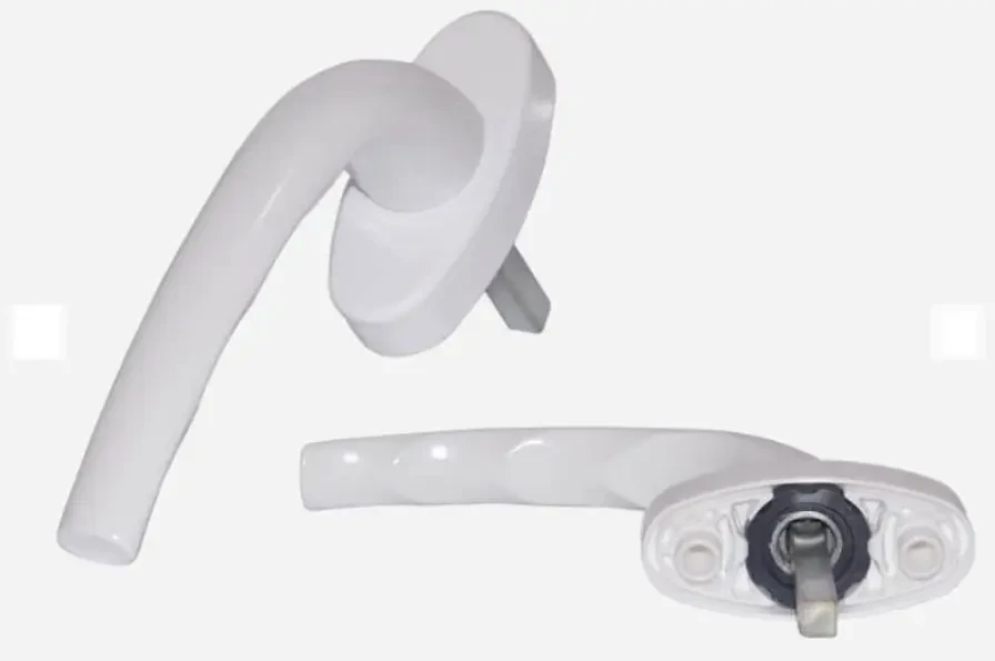 Віконна ручка алюмінієва 8 п Gera. Ручка на вікно недорого.