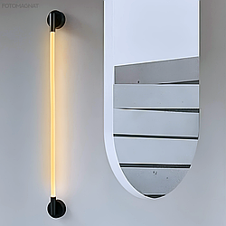 Гнучкий настінний LED світильник бра "CordLine" 8W, 94 см – тепле світло 3000K, мінімалістичний декоративний світильник.