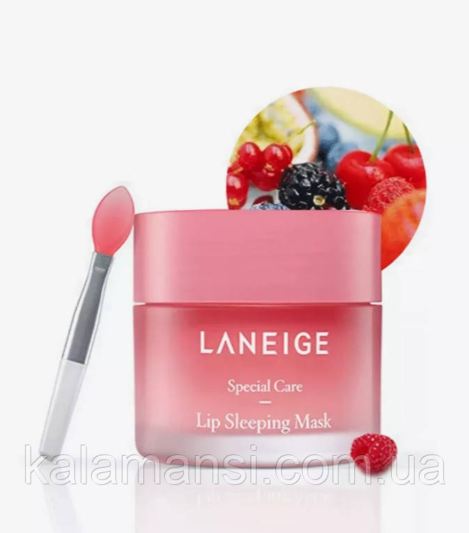 Нічна поживна маска для губ Laneige Lip Sleeping Mask Berry 20 грам, фото 1