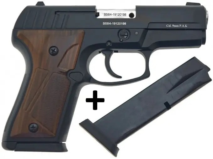 Стартовый пистолет Blow TRZ 914 02 (Black) + магазин