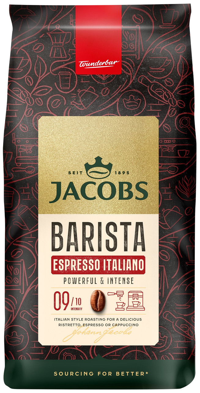 Кава в зернах Jacobs Barista Espresso Italiano 1кг