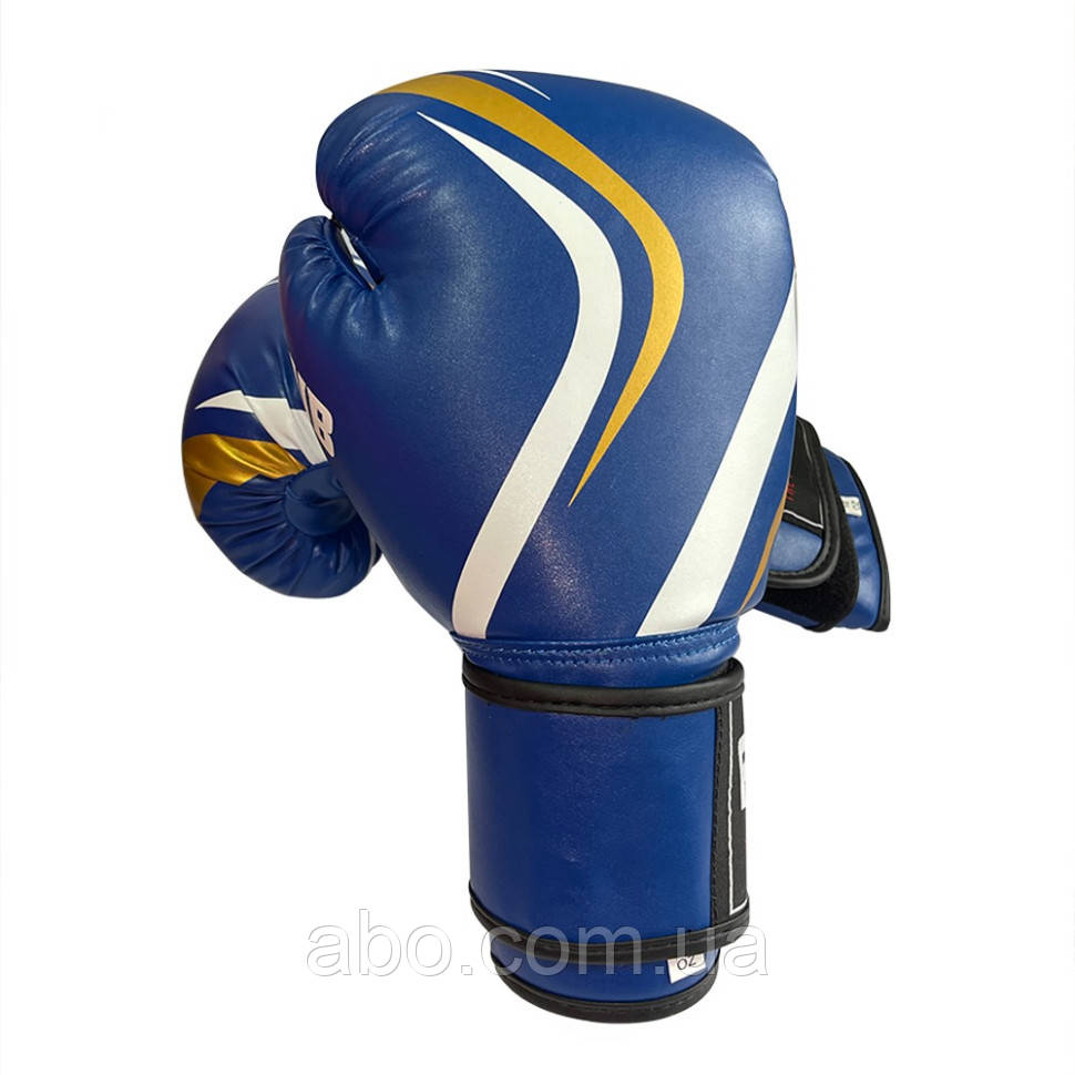 Рукавички боксерські Fight Gear Team Club NE-BOX-BF-12-BL, 12 oz, сині