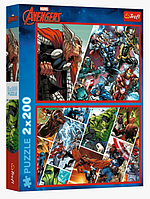 Пазли Захисники світу. Marvel. Defenders of the world (2х200 ел.) 13318 (Trefl)