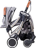 Коляска для дитини прогулянкова FreeON Nano, grey, фото 4