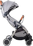 Коляска для дитини прогулянкова FreeON Nano, grey, фото 7