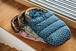 Зимовий конверт для дитини FreeOn Polar Blue, фото 8