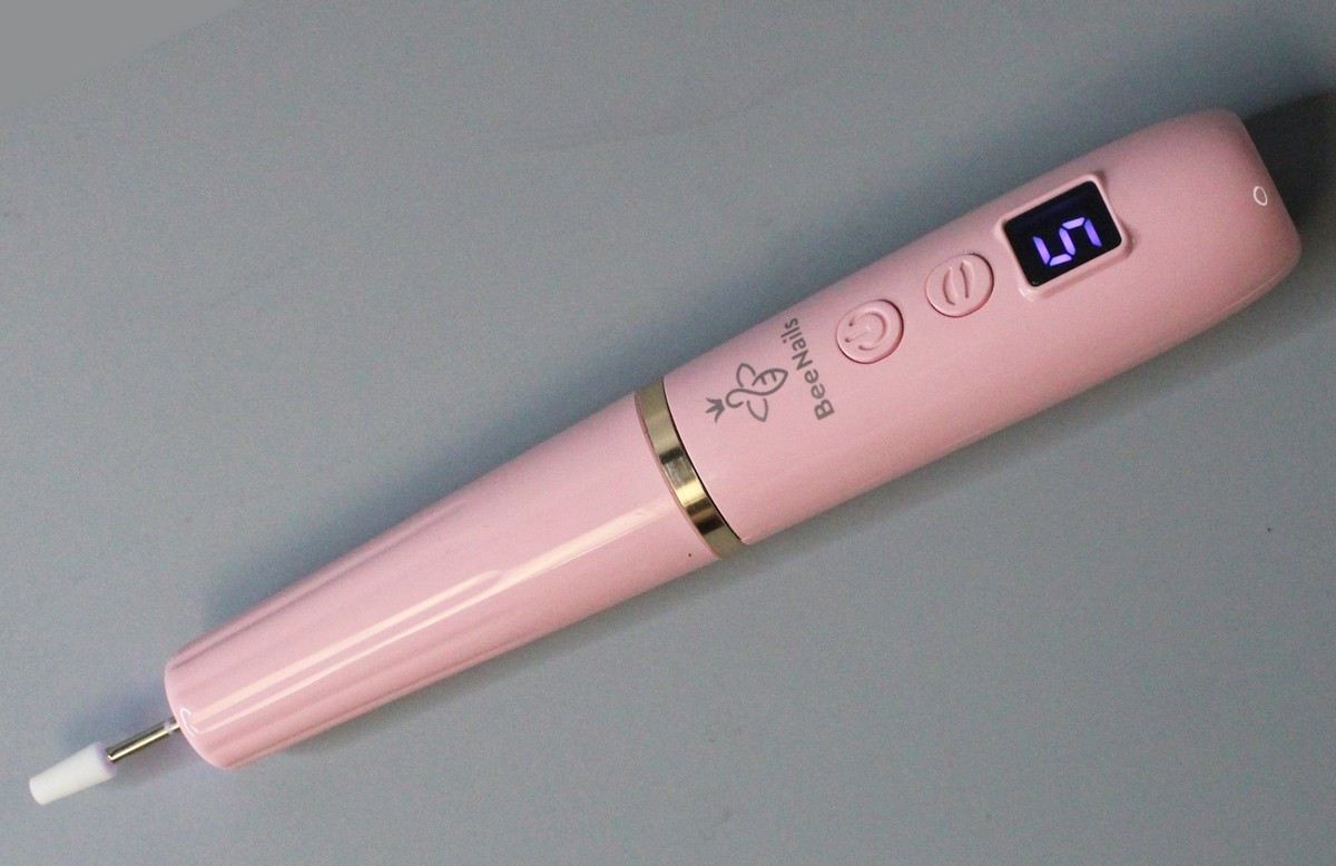 Акумуляторний фрезер для манікюру з підсвічуванням Bee Nails YA03-002, фото 1