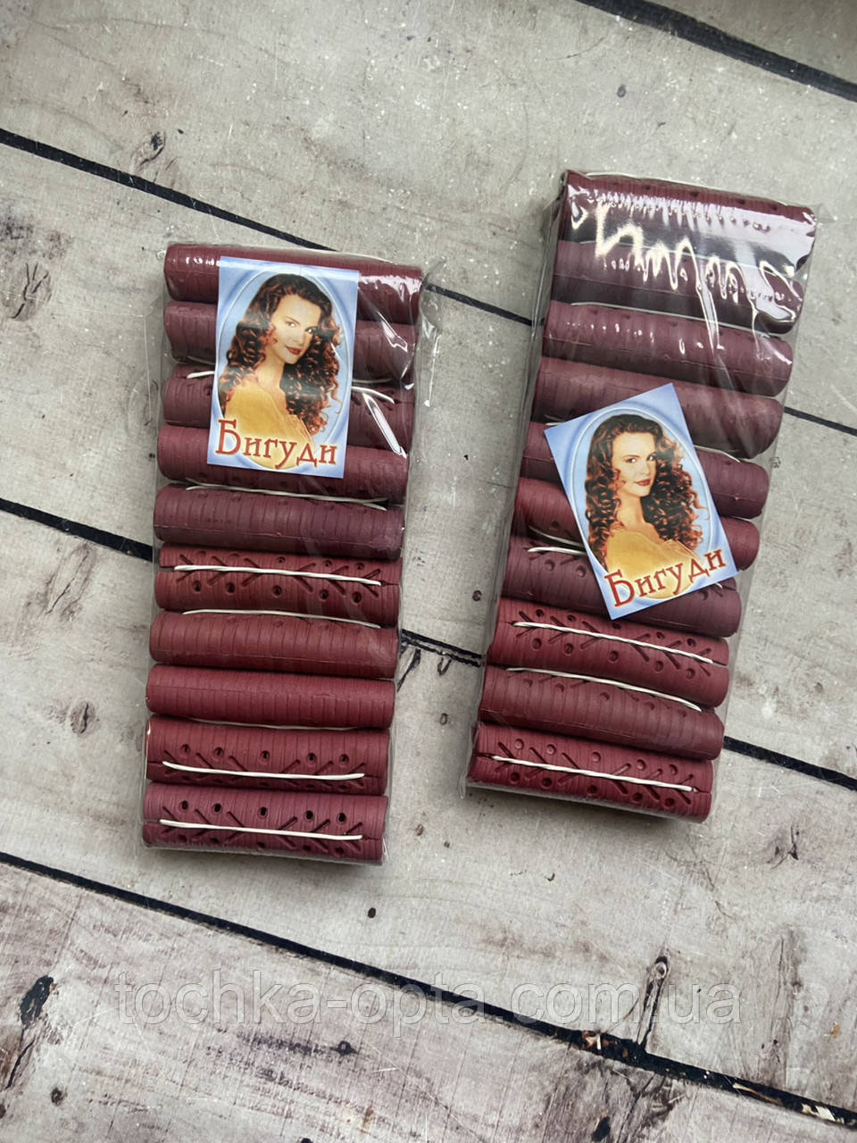 Бігуді гумові тонкі, фото 1