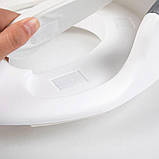 Дитяче сидіння для унітазу FreeON, white - grey, фото 4