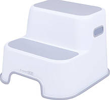Сходинки для дитини у ванну на 2 сходинки FreeON, white - grey
