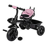 Триколісний дитячий велосипед Free2Move Sport Black Pink, фото 5