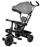 Триколісний дитячий велосипед Free2Move Sport Black Grey, фото 3