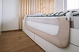 Захисний бортик для ліжка FreeON little dots, beige, фото 4