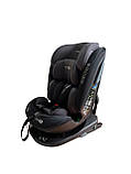 Автокрісло FreeON Epic, поворотність 360°, iSize 40-150 см, dark grey, фото 6