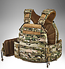 Плитоноска VELMET бронежилет (чохол) / тактичне спорядження PLATE CARRIER PERUN 4-25 RB (MTP), фото 4