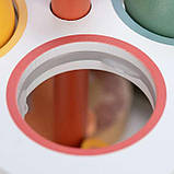 Дерев`яний сортер для м`ячів FreeON будиночок, фото 4