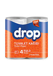 Туалетний папір DROP 2-шаровий, 4 шт./1уп