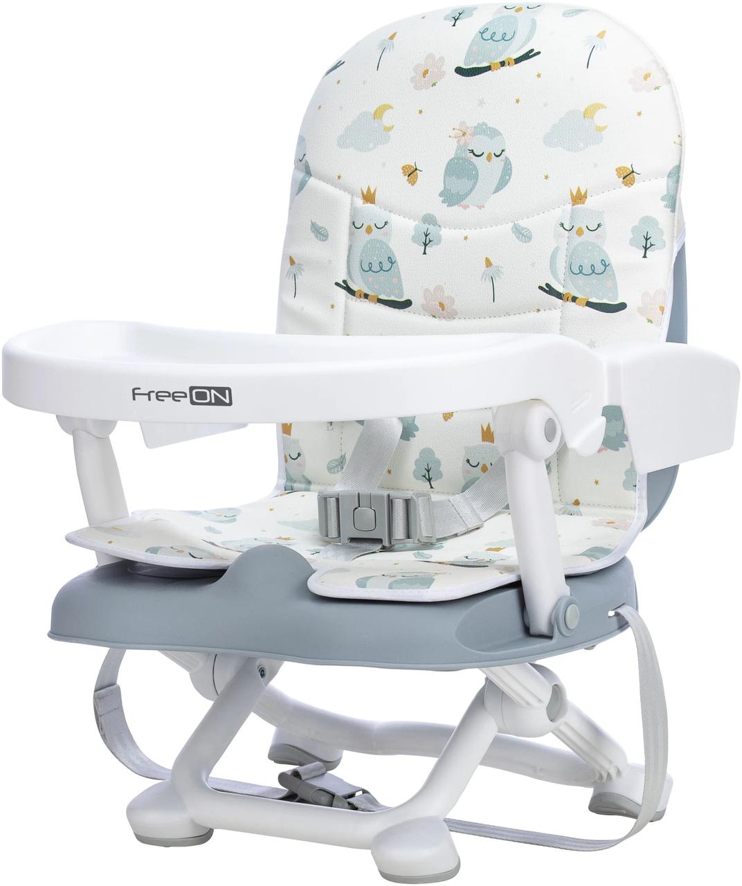 Портативний стілець для годування FreeON LevI, white owl, фото 1