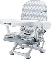 Портативний стілець для годування FreeON LevI, grey zig-zag