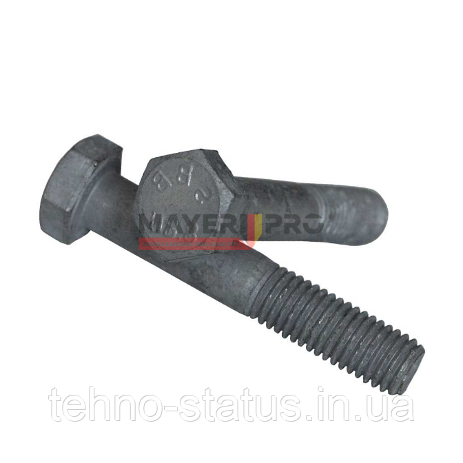 Болт DIN 931 M12x80 8.8 цинк