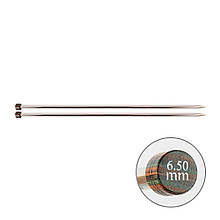 Спиці прямі 6.50mm-35cm Nova Metal KnitPro
