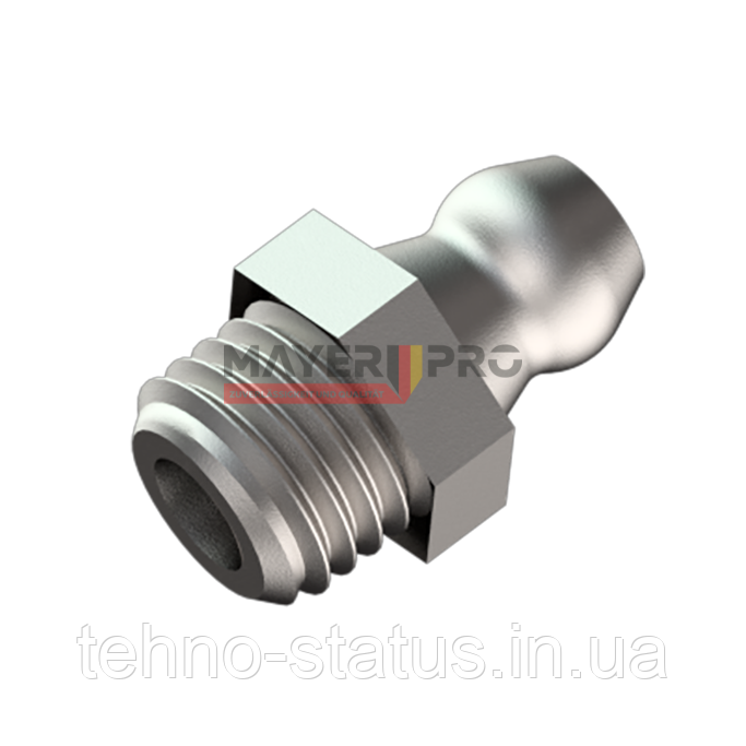 Прес-маслянка M8x1.25 0° DIN71412 ,407661-M, 211012-M, 401835-M