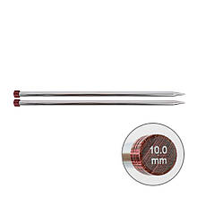 Спиці прямі 10.00mm-35cm Nova Metal KnitPro