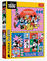 Пазли Час з друзями. Disney Міккі Маус (2х200 ел.) 13319 (Trefl)