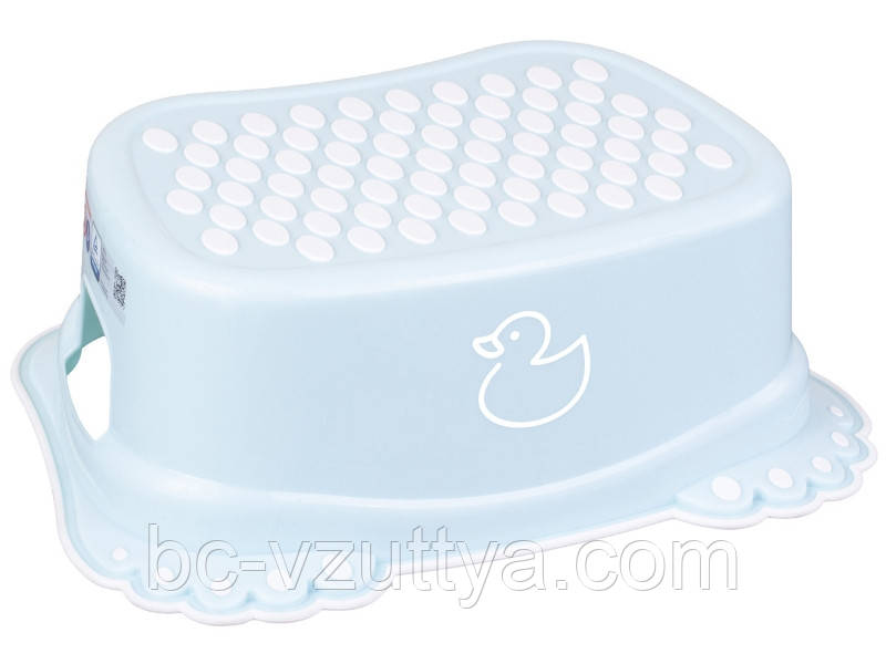 Сходинки дитячі антиковзкі у ванну DUCK light blue