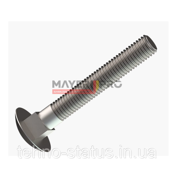 50061208521-M, 50061208521, Болт DIN 603 M12x90 8.8 цинк