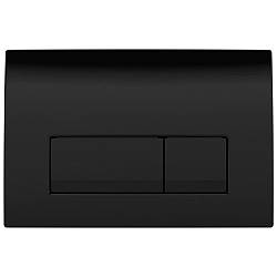 Панель змиву прямокутна Geberit Delta 50 чорний глянсовий (RAL 9005) 115.119.DW.1 Square