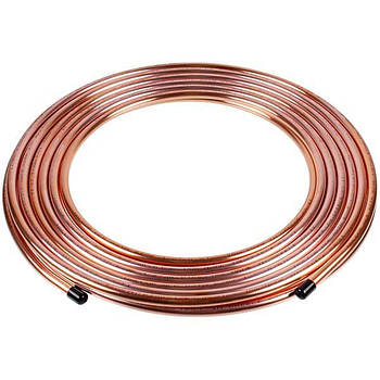 Труба мідна 1м 1/2'' (D=12mm, бухта 15м) Halcor (продаж кратний 5м)