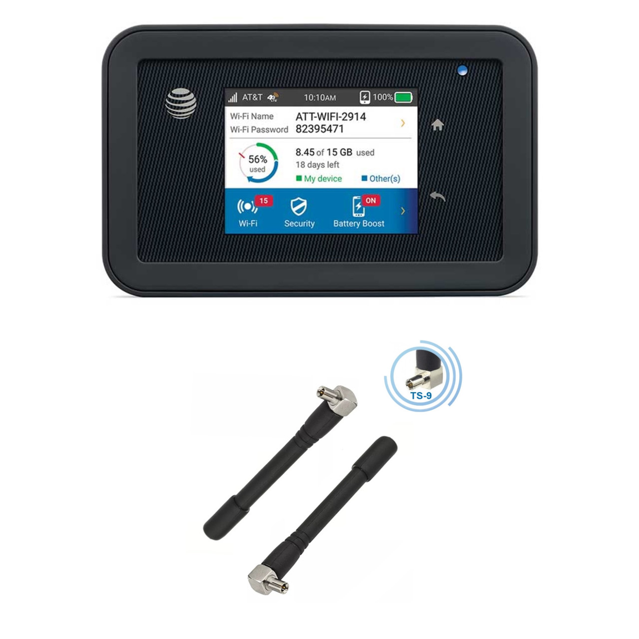 4G LTE Wi-Fi роутер Netgear AC815S + антени термінальні, фото 1