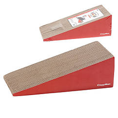CattyMan Cardboard Scratcher Slope КЕТТІМЕН ТРАМПЛІН картонна кігтеточка для котів