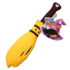 CattyMan Kick Toy Broom КЕТТІМЕН МІТЛА шурхотлива іграшка для котів