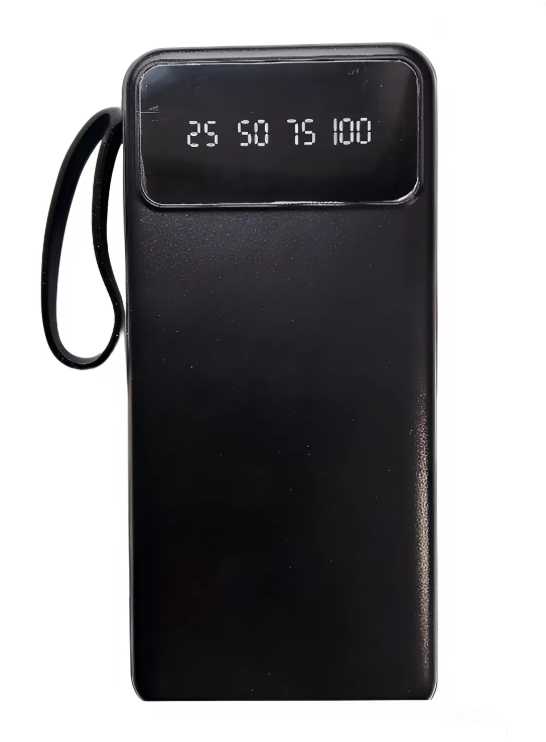 Power Bank 20000 mAh павербанк з екраном LVR 015 (Black)-LВR