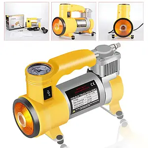Автомобільний повітряний компресор із живленням від прикурювача Cyclone Air Compressor