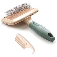 DoggyMan BS Slicker Brush ДОГГІМЕН СЛІКЕР ПУХОДЕРКА для собак і котів