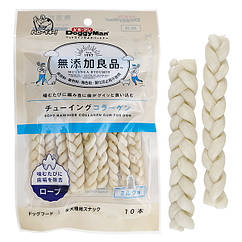 DoggyMan Collagen Gum Twist ДОГГІМЕН КОСИЧКА З КОЛАГЕНОМ жувальні ласощі для собак