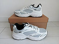 Чоловічі шкіряні кросівки Baas зі стильним дизайном шкіра+текстиль