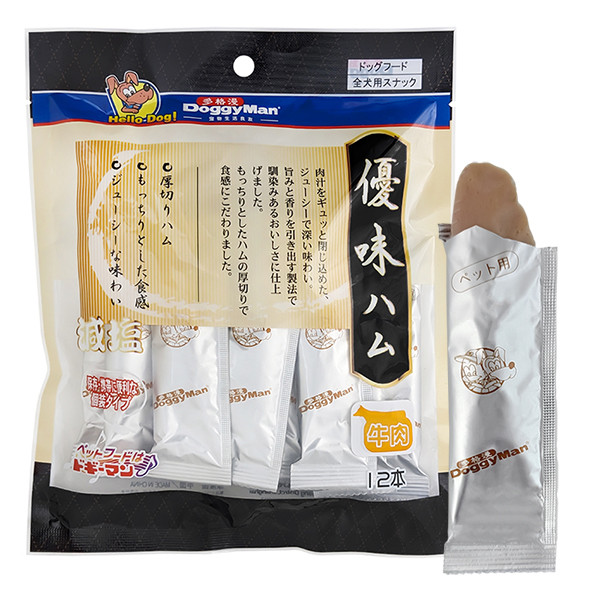 DoggyMan Meat Ham Beef ДОГГІМЕН ШИНКА З ЯЛОВИЧИНОЮ м’які ласощі для собак, фото 1