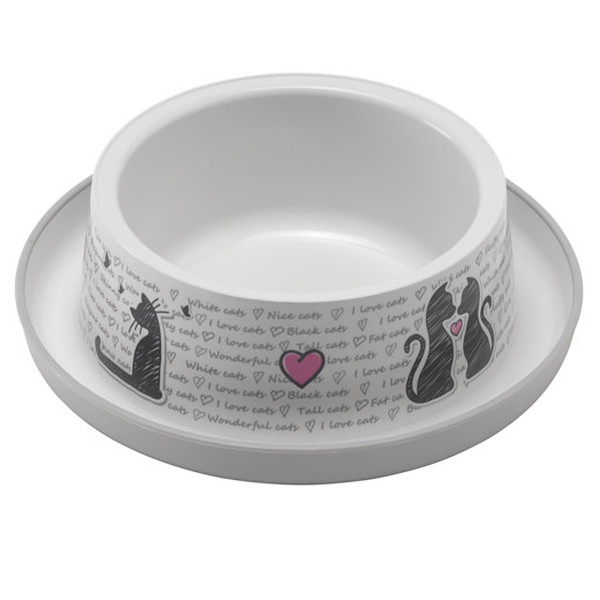 Moderna Trendy Dinner Cats in Love МОДЕРНА ЗАКОХАНІ КОТИ миска для котів, 350мл