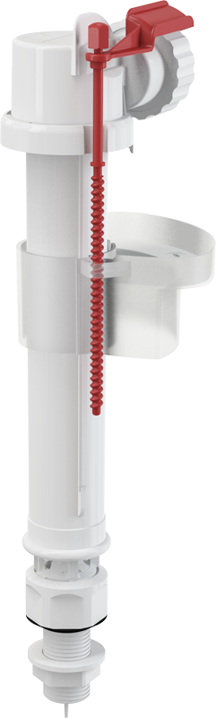 Впускний механізм для бачка з нижнім підведенням і пластиковим різьбленням 3/8" Alca Plast A17-3/8", фото 1